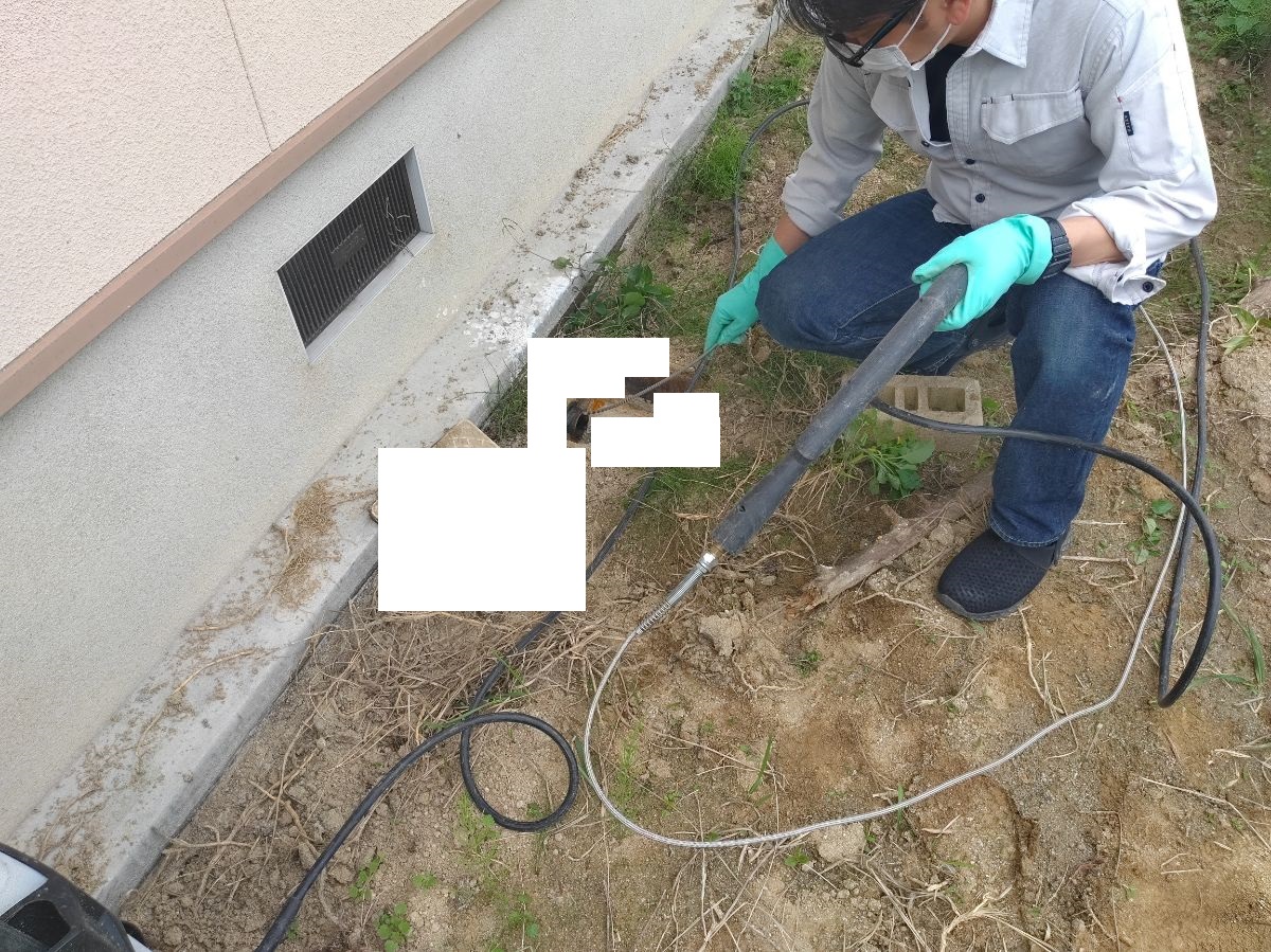 【工事】北九州市八幡西区にて排水管洗浄工事をさせて頂きました！