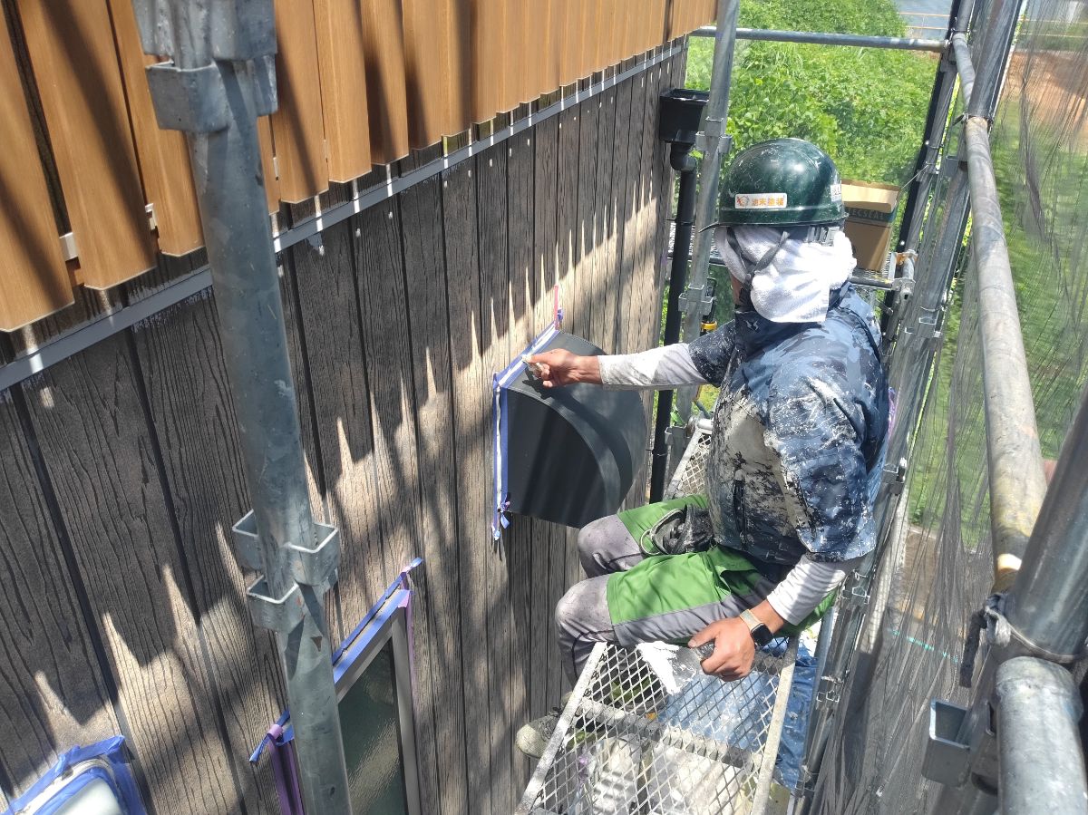 【工事5日目】北九州市Ｆ様：屋根・外壁塗装工事