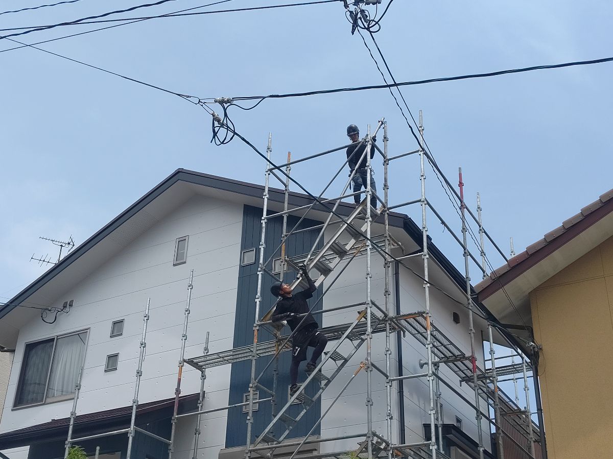 【工事12日目】北九州市Ｆ様：屋根・外壁塗装工事