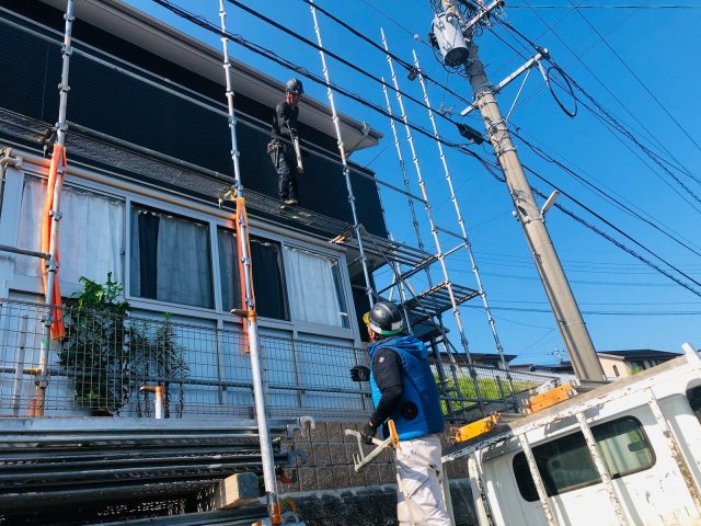 【工事11日目】小倉南区中吉田O様：外壁塗装工事