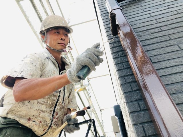 【工事5日目】小倉南区上貫K様：外壁塗装工事