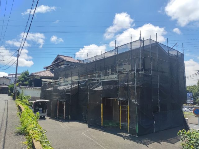 【工事18日目】北九州市小倉北区　屋根・外壁塗装工事