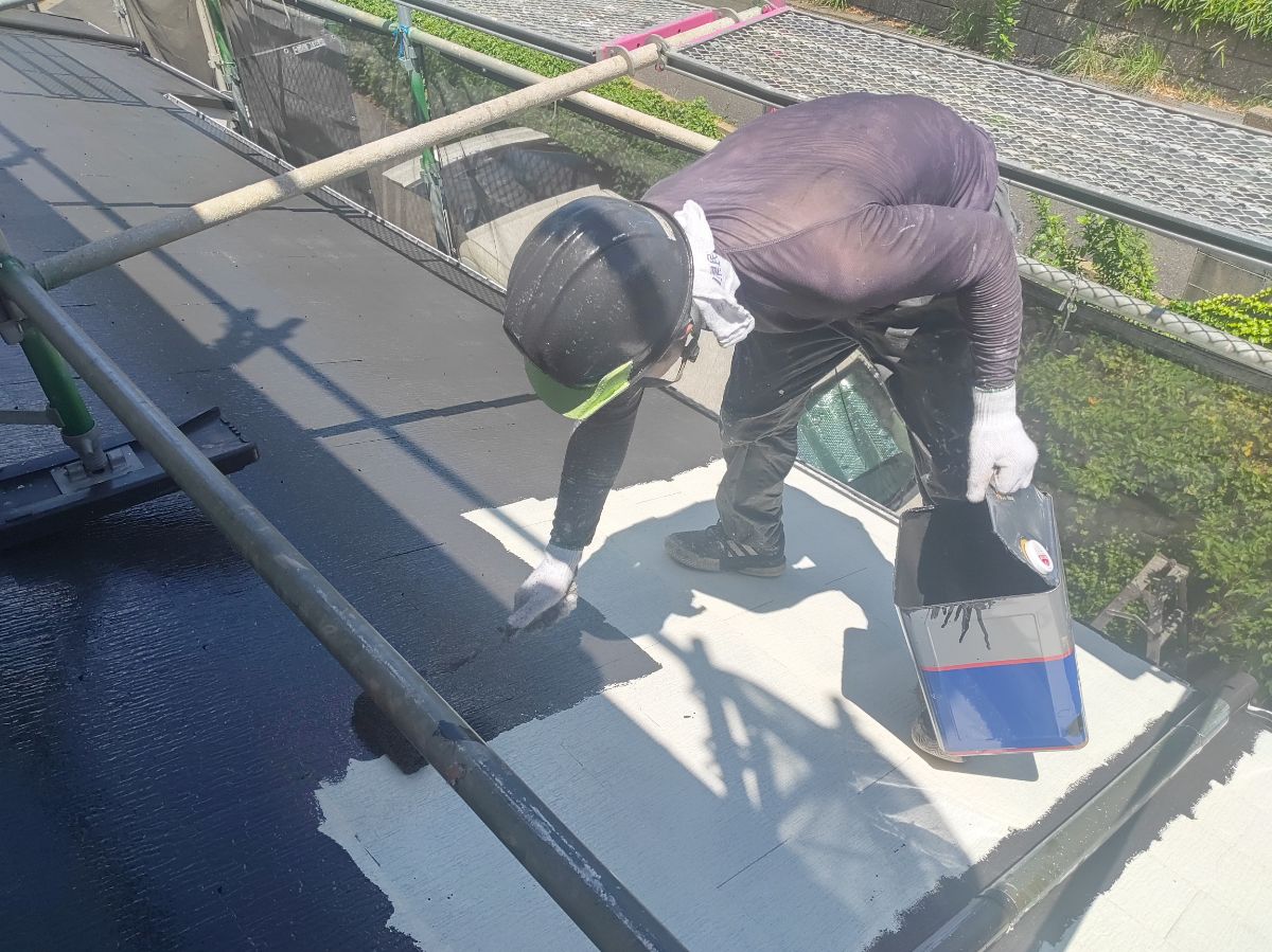 【工事22日目】北九州市小倉北区　屋根・外壁塗装工事