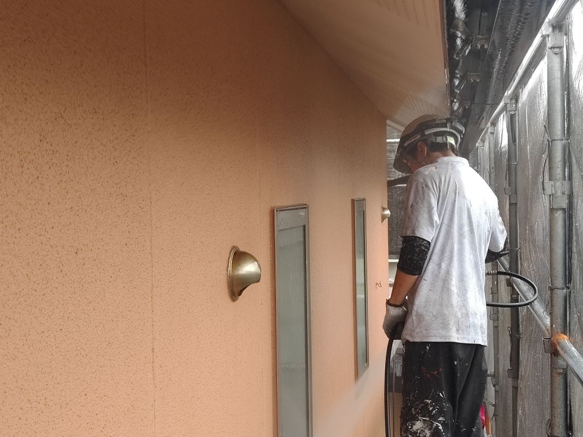 【工事3日目】小倉南区下貫O様：屋根塗装・外壁塗装工事・その他改修工事