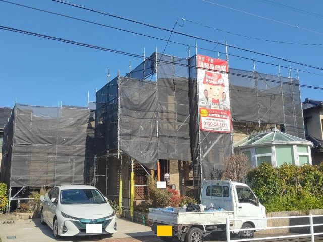 【雨天中止】小倉南区I様：外壁塗装・付帯塗装工事