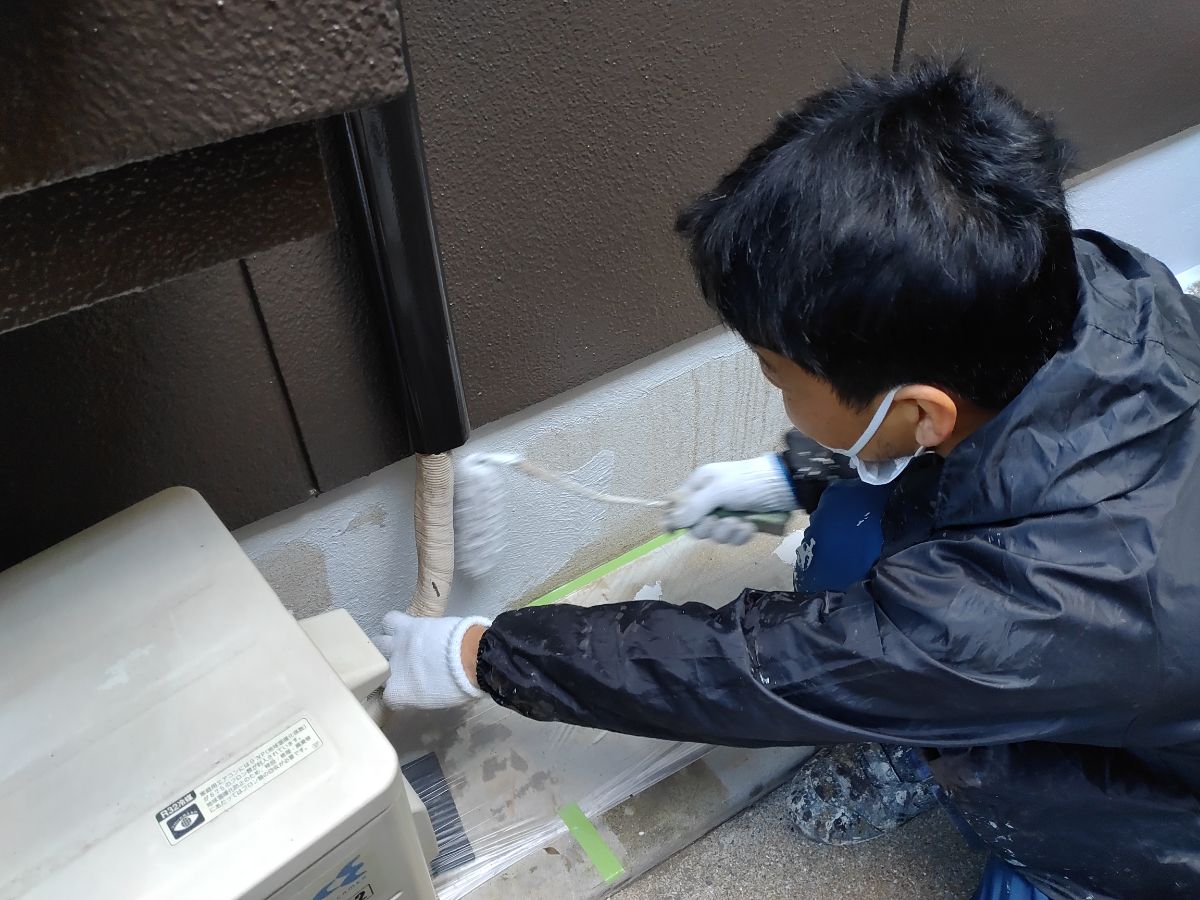 【工事16日目】小倉南区匿名希望様：外壁塗装・付帯塗装工事