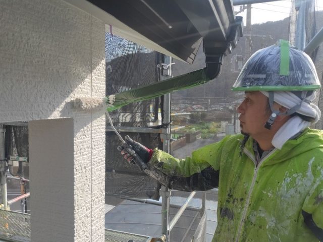 【工事9日目】北九州市小倉南区　T様　外壁塗装・屋根塗装・その他塗装工事及び