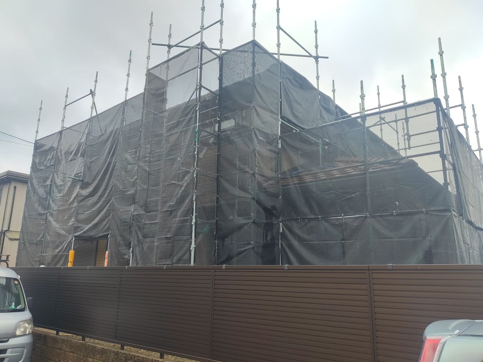 【雨天中止】北九州市小倉南区：匿名希望様　外壁塗装及びその他塗装工事