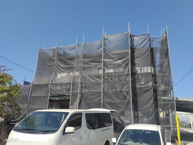 【雨天中止】行橋市下稗田：M様　外壁塗装・その他塗装工事及び改修工事