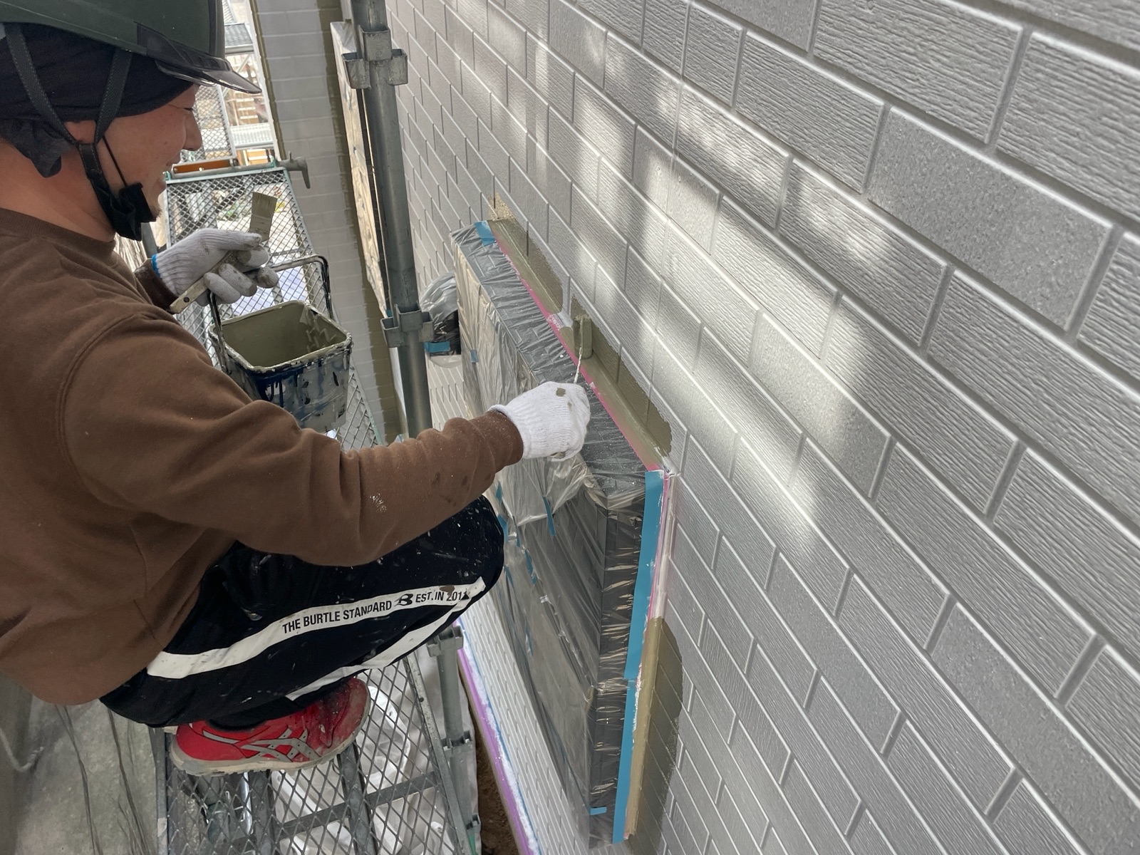 【工事15日目】下関市：匿名様　外壁塗装・屋根塗装、その他塗装