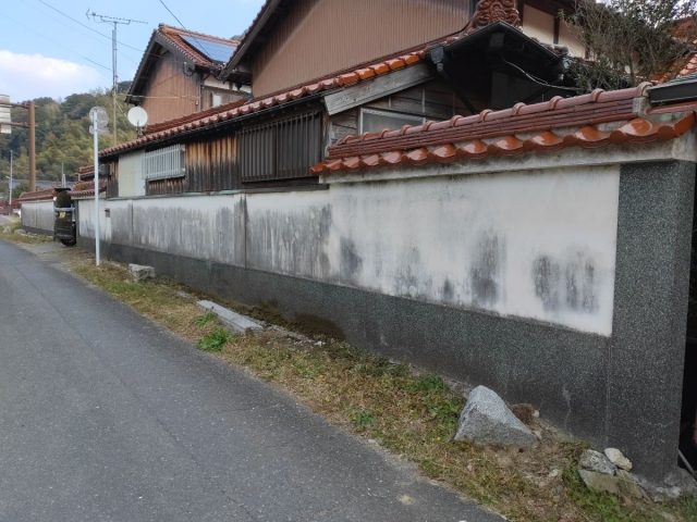 【雨天中止】小倉南区：T様　塀塗装及び漆喰工事