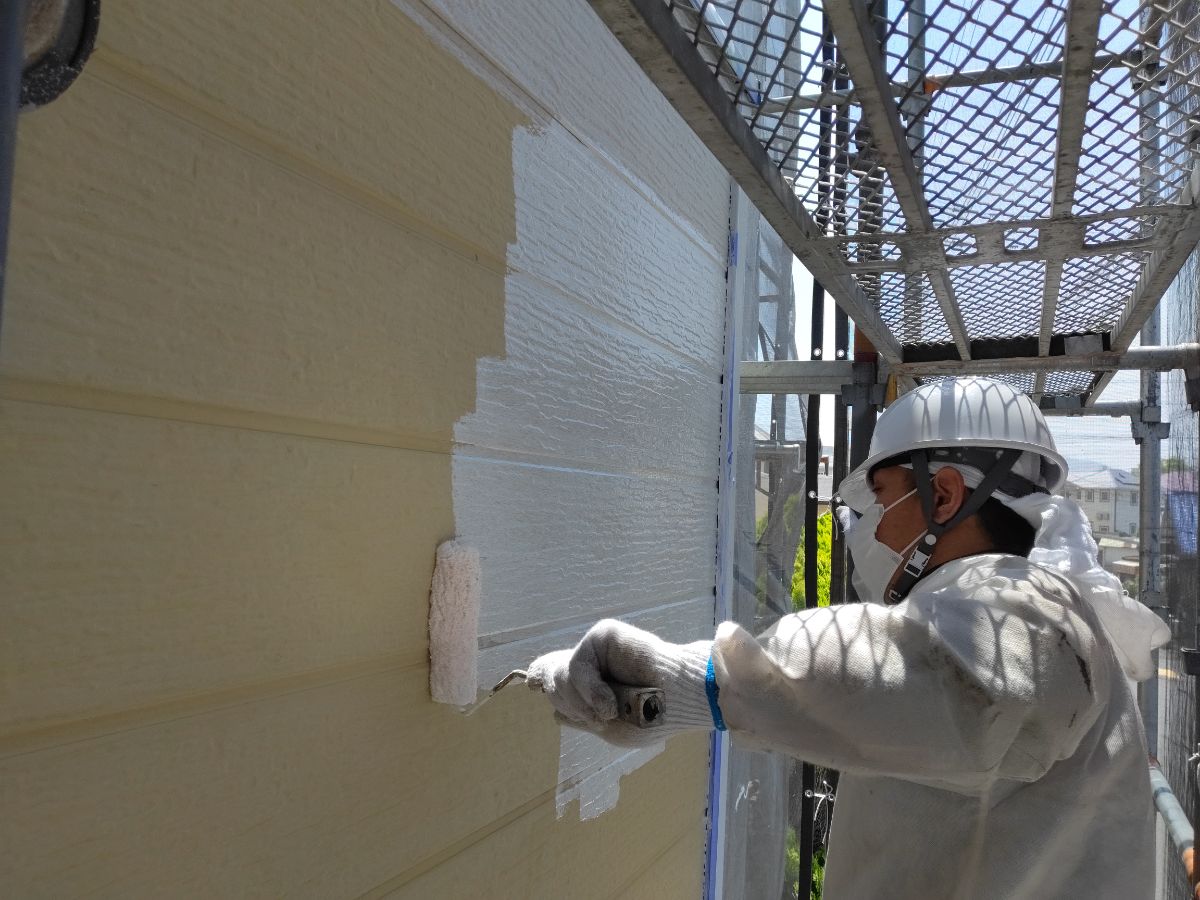 【工事13日目】八幡西区：T様　外壁塗装・屋根塗装及びその他塗装工事