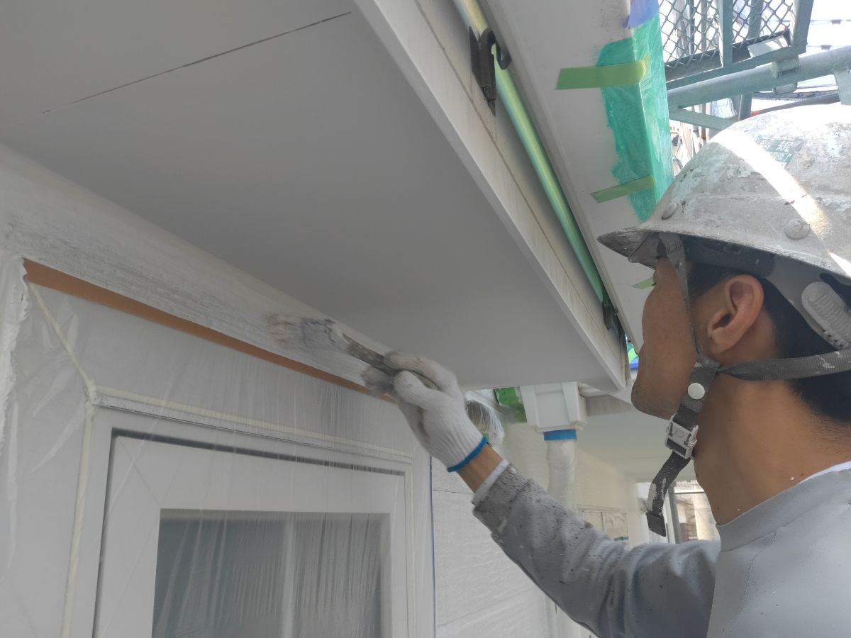 【工事14日目】八幡西区：T様　外壁塗装・屋根塗装及びその他塗装工事