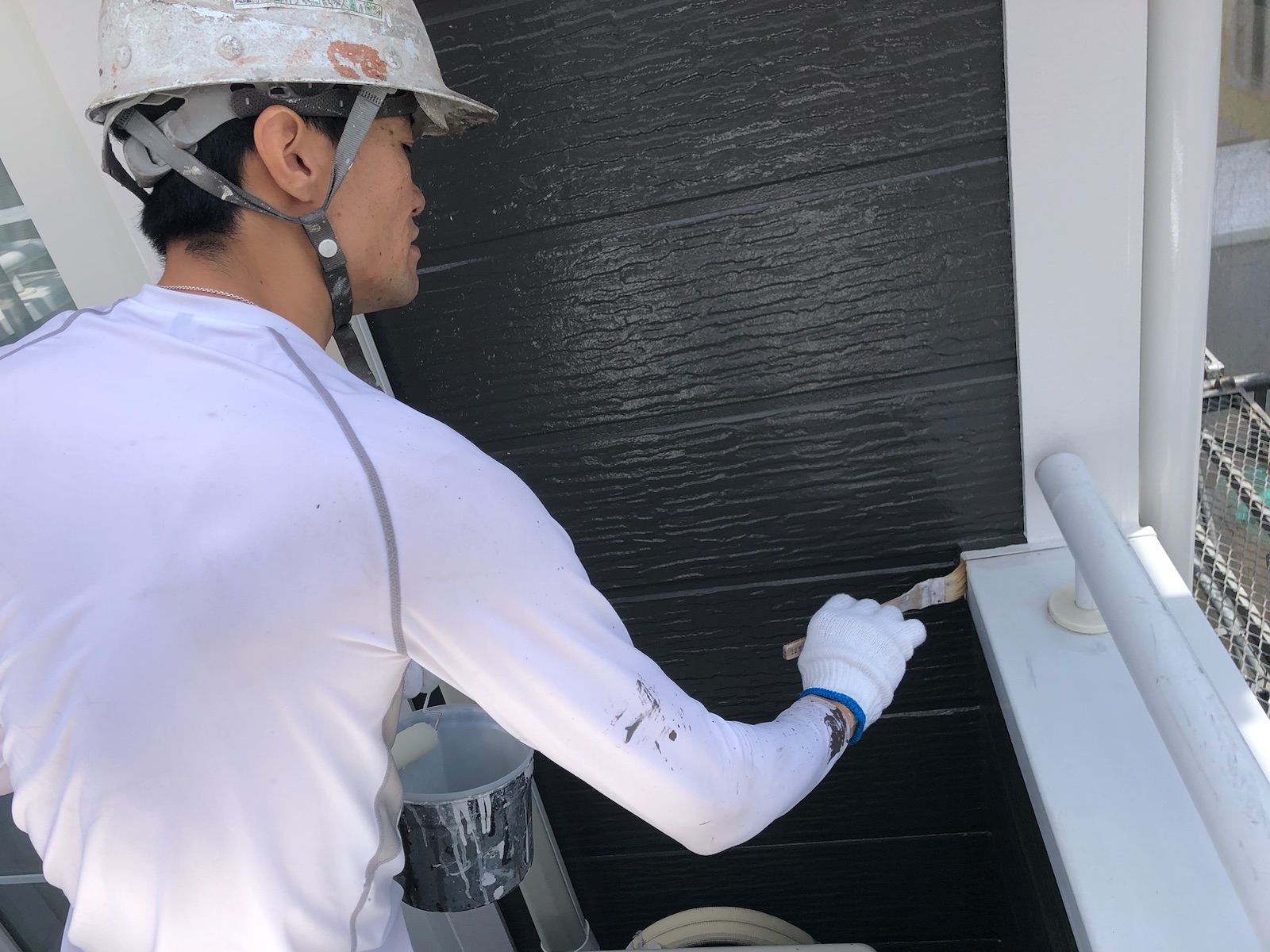 【工事21日目】八幡西区：T様　外壁塗装・屋根塗装及びその他塗装工事