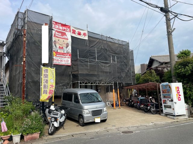 【雨天中止】福岡市博多区：N様　外壁塗装・屋根塗装、その他塗装工事