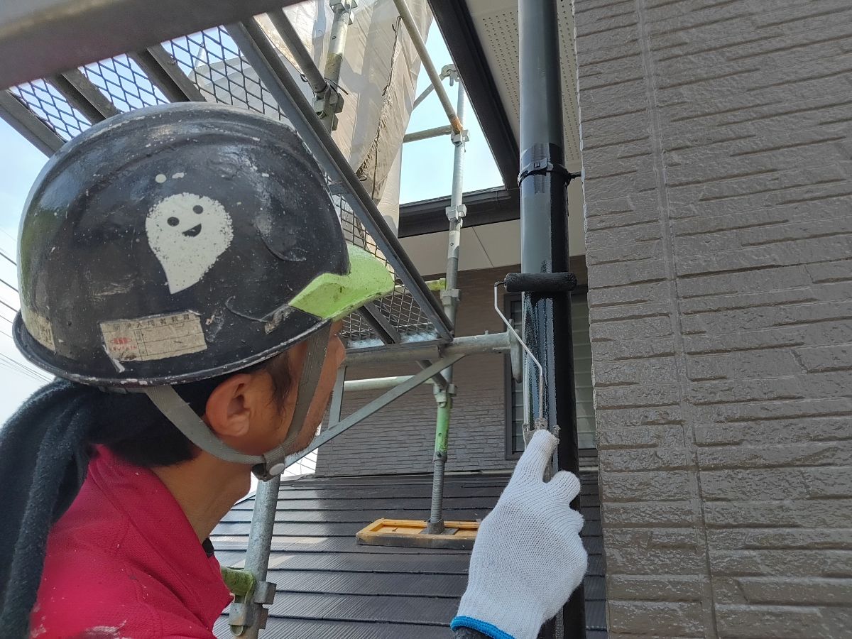 【工事10日目】北九州市：H様　外壁塗装・屋根塗装　及び　その他塗装工事