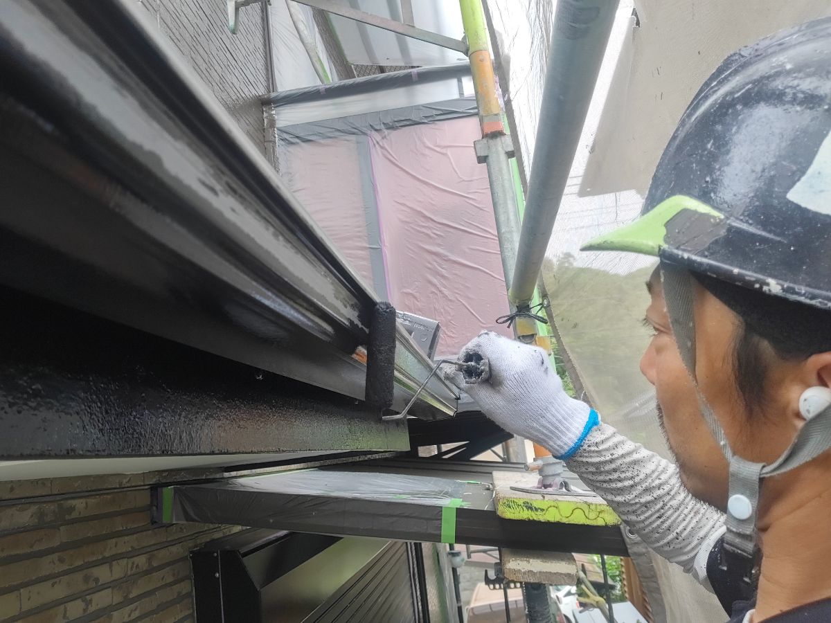 【工事11日目】北九州市：H様　外壁塗装・屋根塗装　及び　その他塗装工事