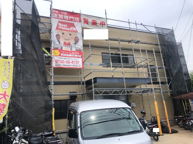 【本日お休み】福岡市博多区：N様　外壁塗装・屋根塗装、その他塗装工事