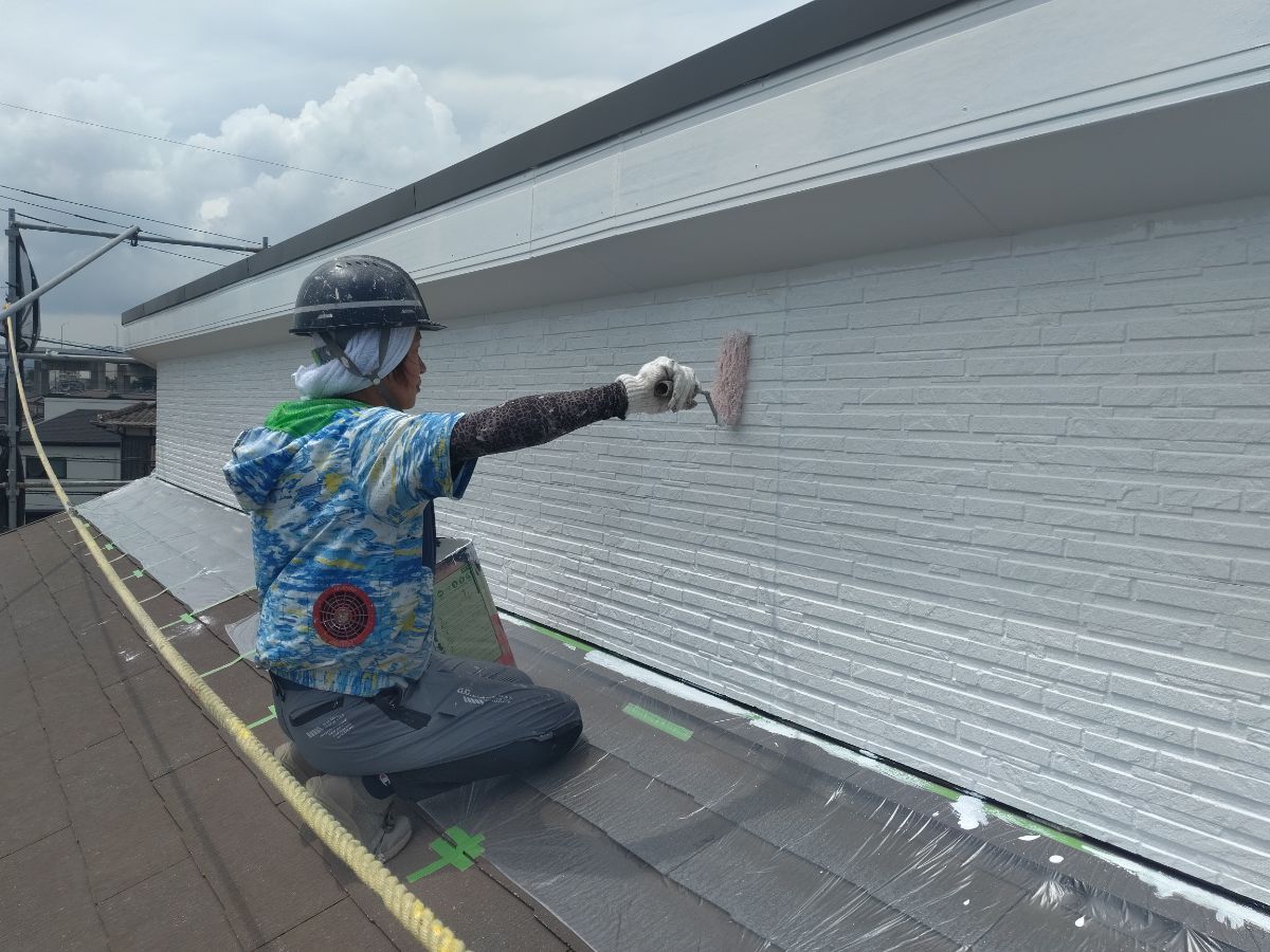 【工事7日目】北九州市小倉南区：S様　外壁塗装・屋根塗装　及び　その他塗装工事