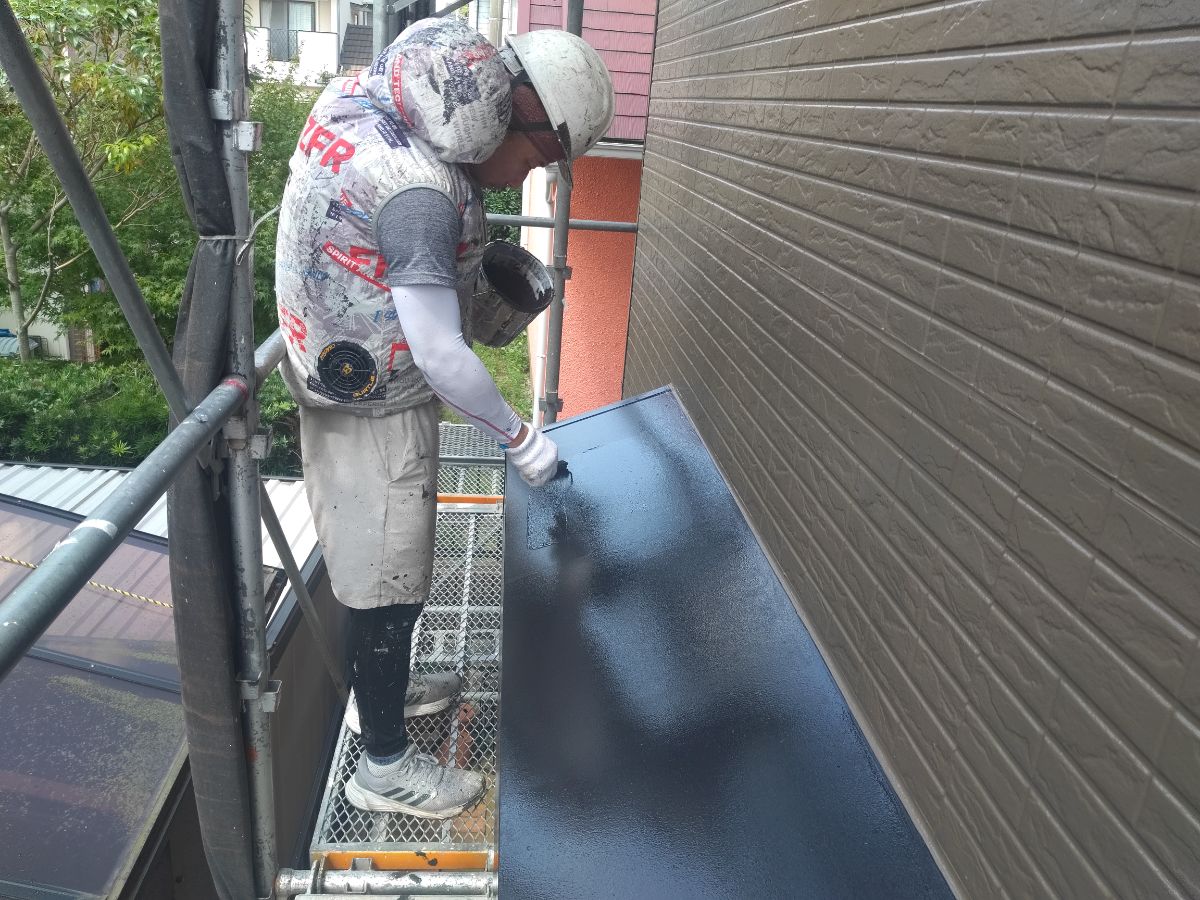 【工事11日目】八幡東区清田：T様　外壁塗装・屋根塗装　及び　その他塗装工事