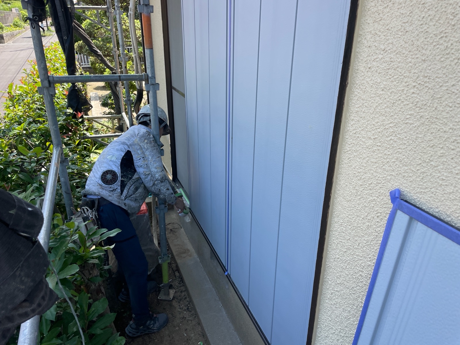 【工事15日目】京都郡苅田町：Y様　外壁塗装・その他塗装工事