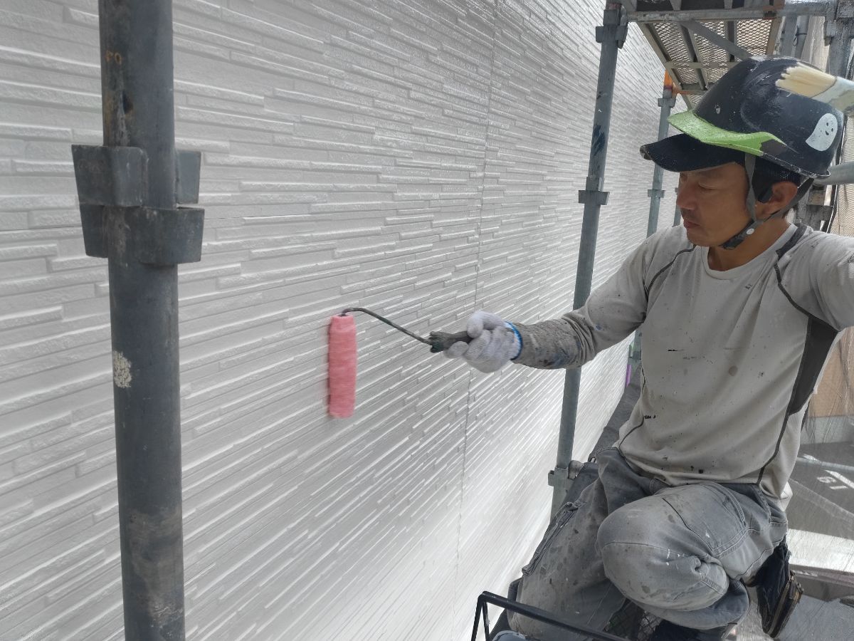 【工事6日目】北九州市小倉南区：匿名希望様　外壁塗装・屋根塗装　及び　その他塗装工事
