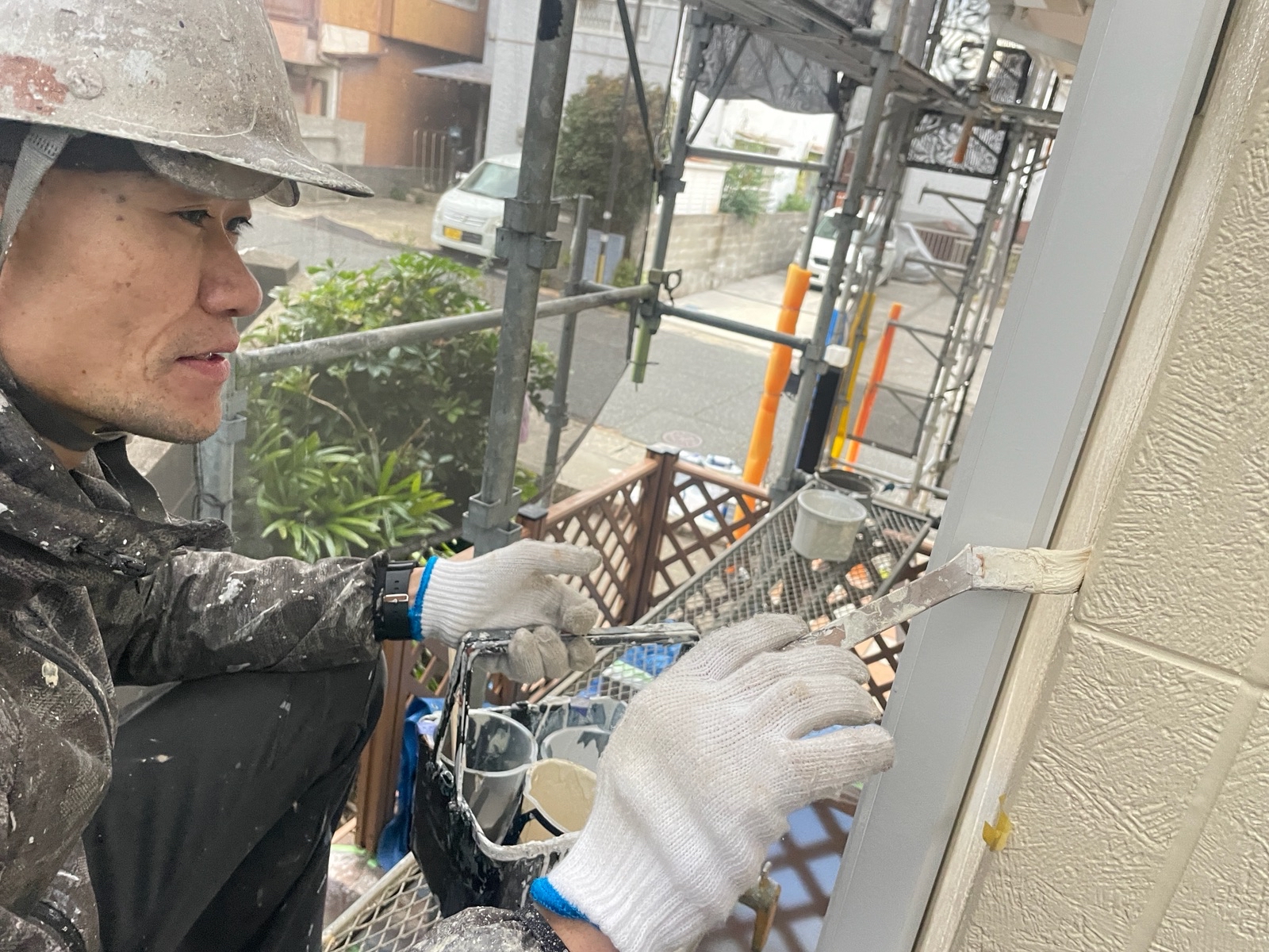 【工事17日目】北九州市門司区：匿名希望様　屋根塗装・外壁塗装　及び　その他塗装工事