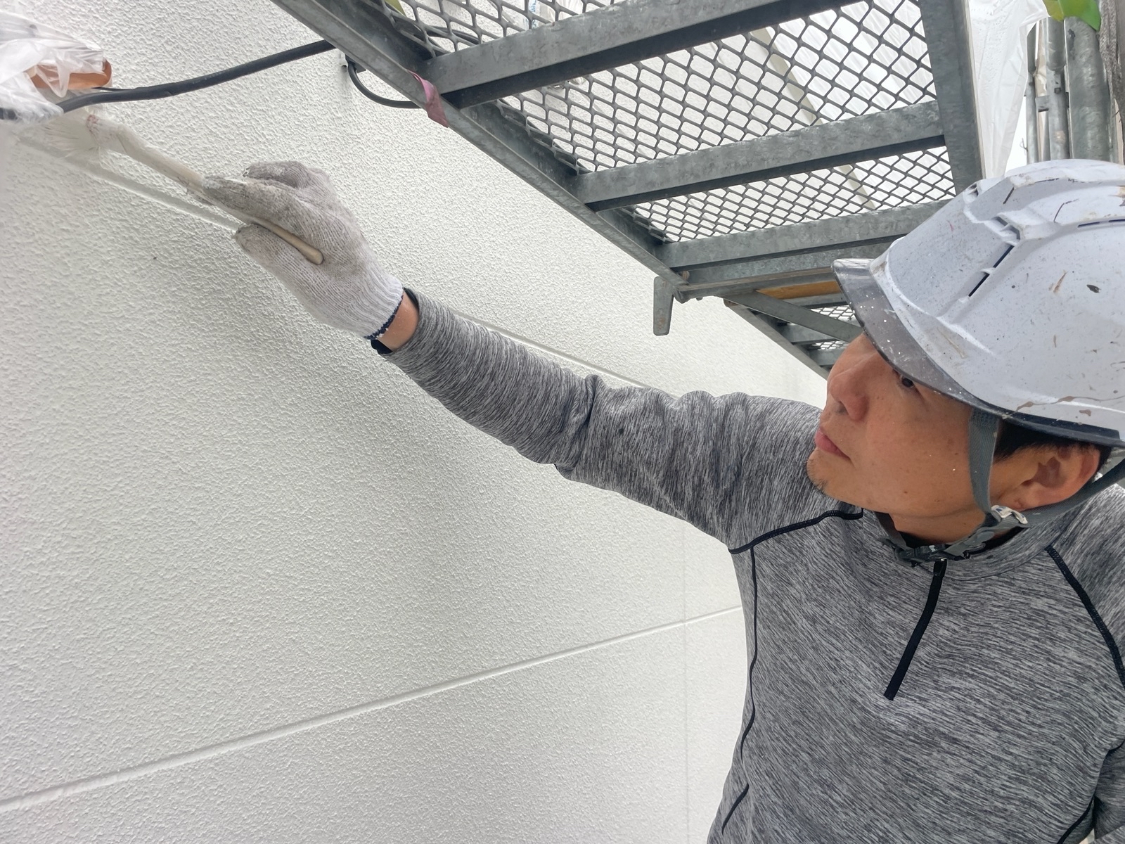 【工事7日目】行橋市：H様　外壁塗装　及び　その他塗装工事