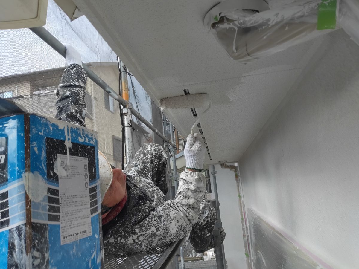 【工事8日目】北九州市小倉南区：匿名希望様　外壁塗装・屋根塗装　及び　その他塗装工事