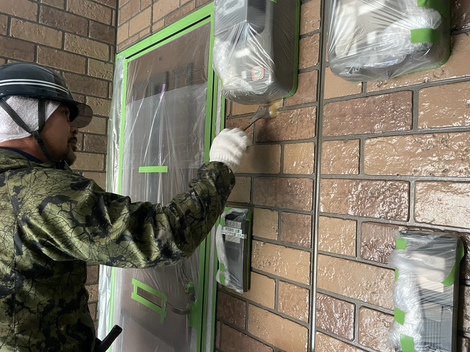 【工事17日目】北九州市八幡西区：法人様　外壁塗装・屋根塗装　及び　その他塗装工事
