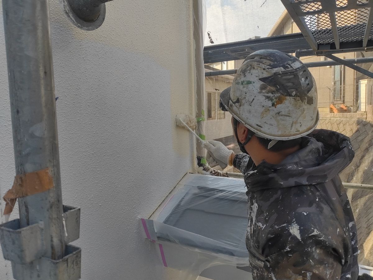 【工事10日目】北九州市小倉南区：匿名希望様　外壁塗装・屋根塗装　及び　その他塗装工事