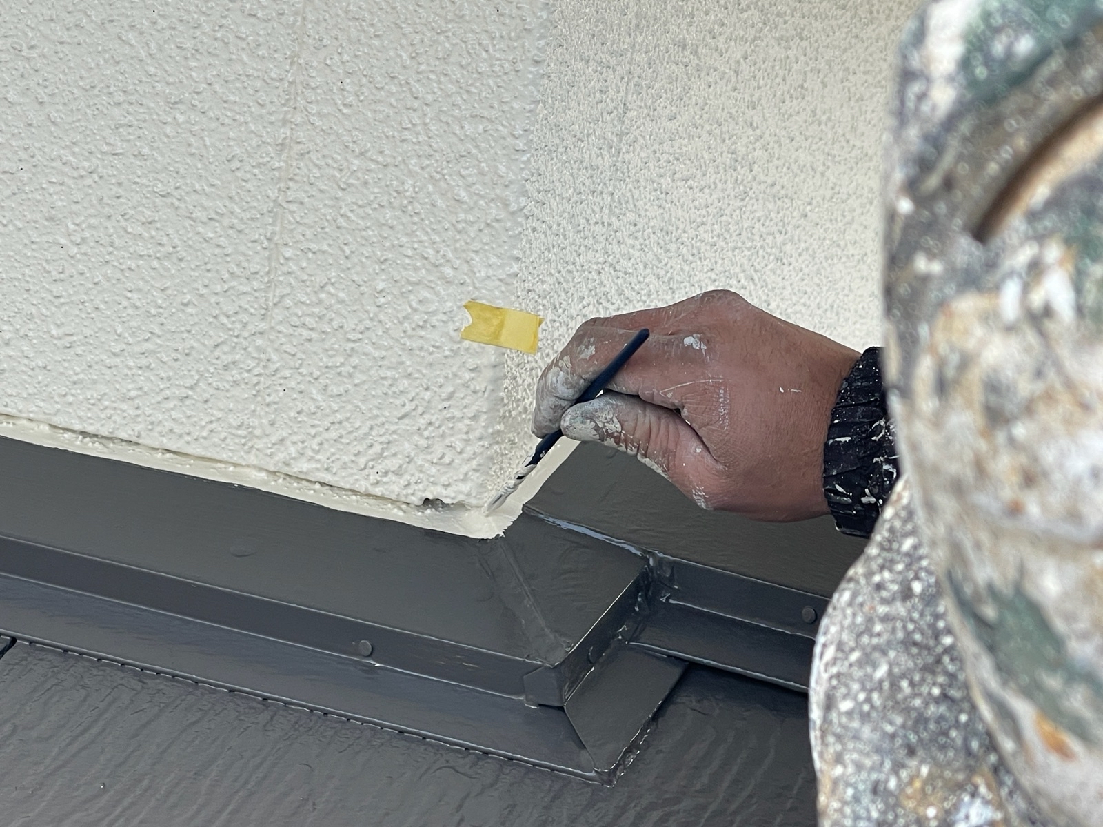 【工事13日目】北九州市小倉南区：匿名希望様　外壁塗装・屋根塗装　及び　その他塗装工事