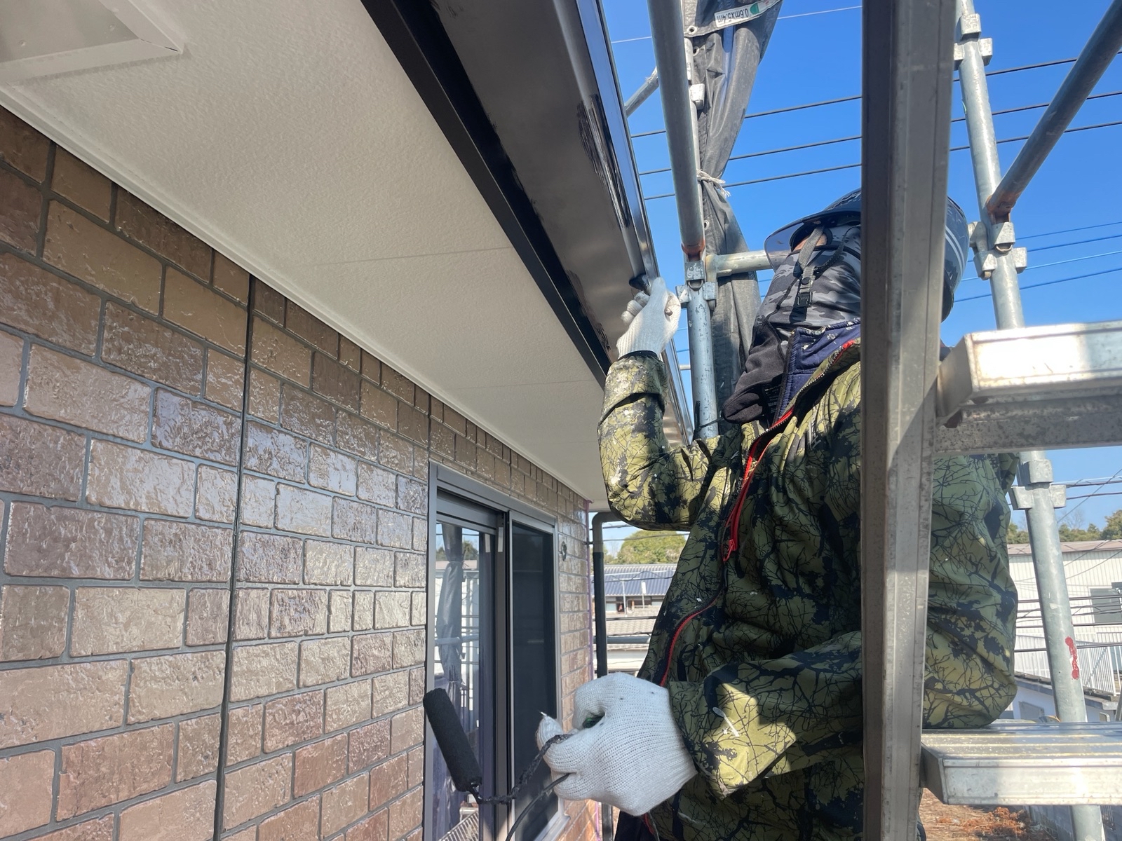 【工事21日目】北九州市八幡西区：法人様　外壁塗装・屋根塗装　及び　その他塗装工事