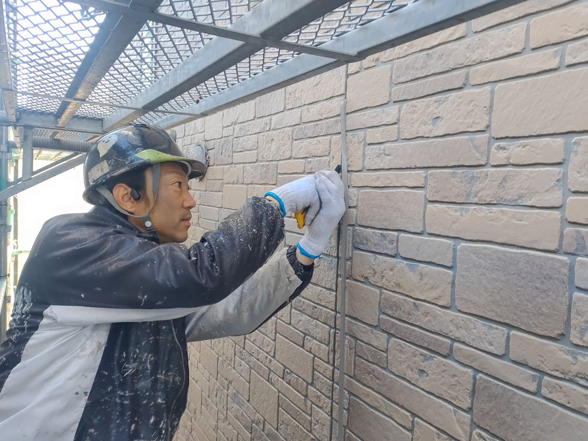 【工事3日目】北九州市小倉南区：匿名希望様　外壁塗装　及び　その他塗装工事