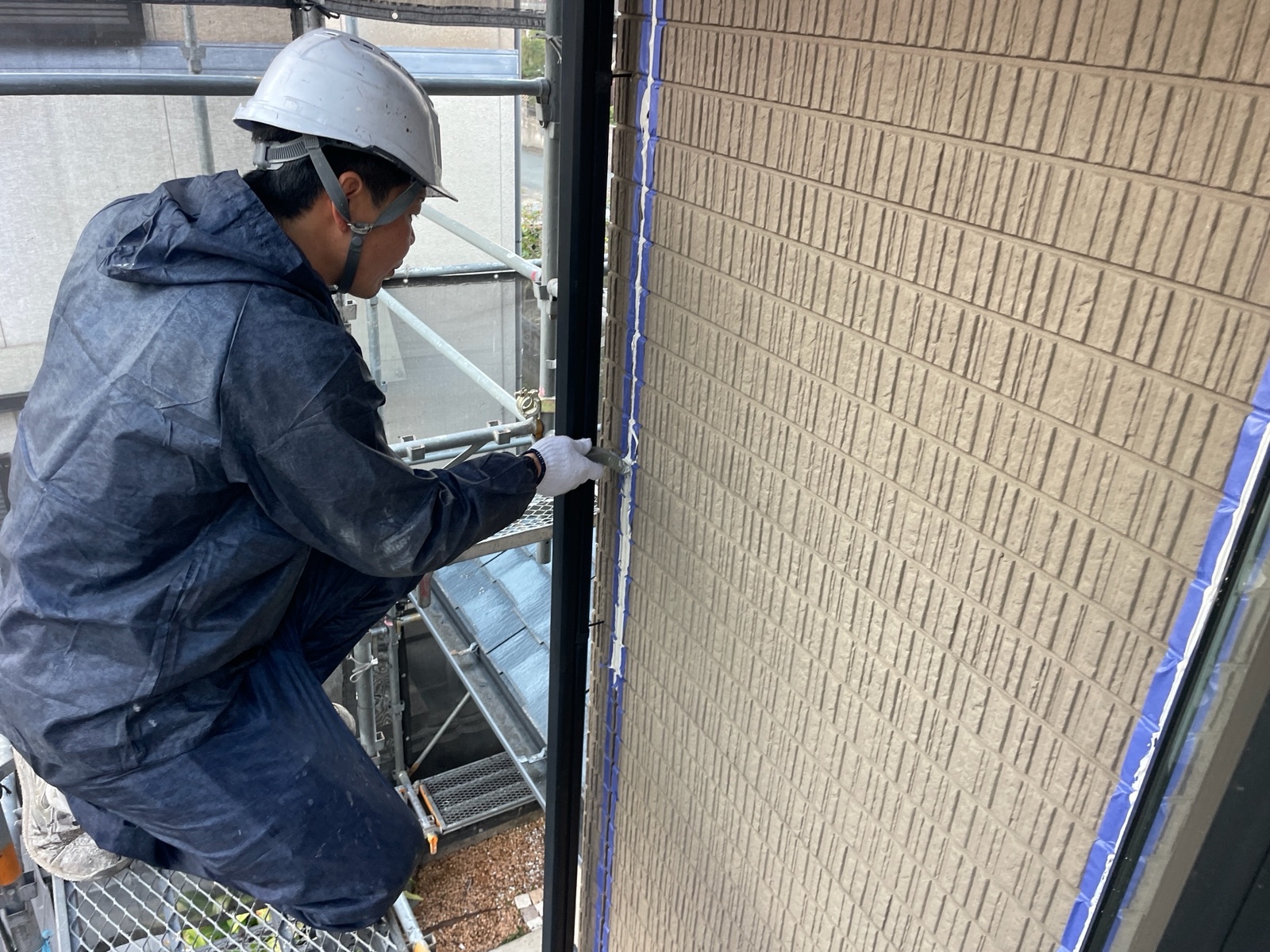 【工事4日目】飯塚市：H様　屋根塗装・外壁塗装　及び　その他塗装工事