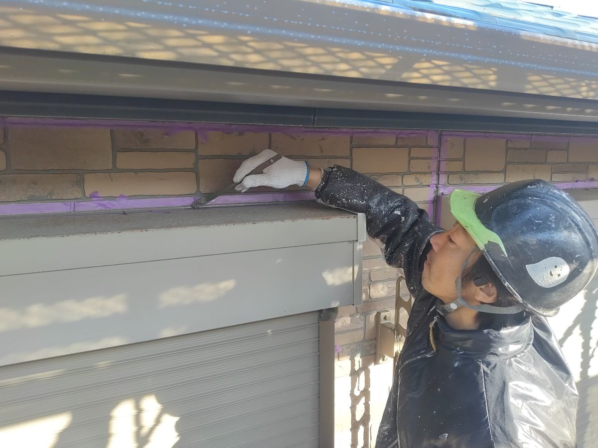 【工事5日目】北九州市小倉南区：匿名希望様　外壁塗装　及び　その他塗装工事