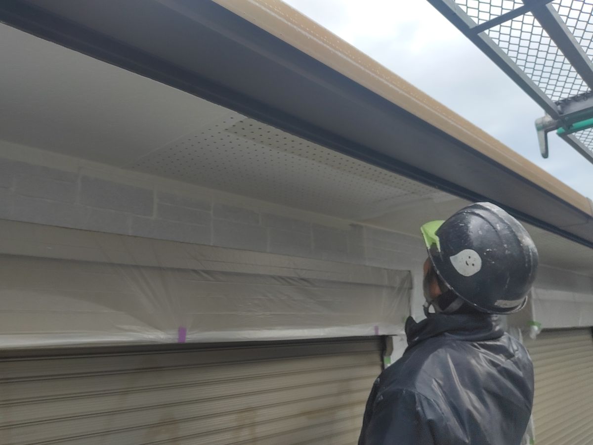 【工事9日目】北九州市小倉南区:匿名希望様 外壁塗装 及び その他塗装工事