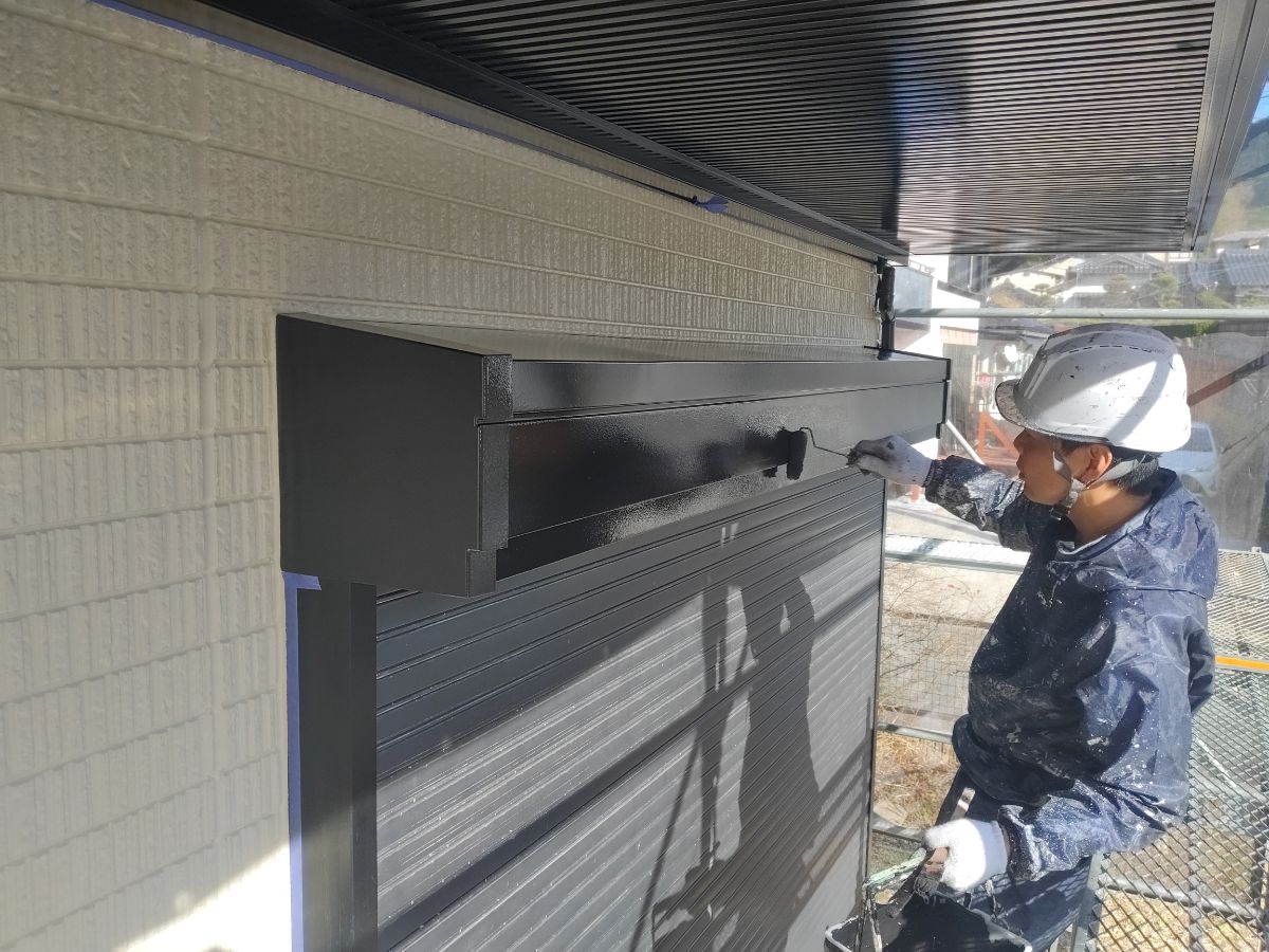 【工事12日目】飯塚市：H様　屋根塗装・外壁塗装　及び　その他塗装工事