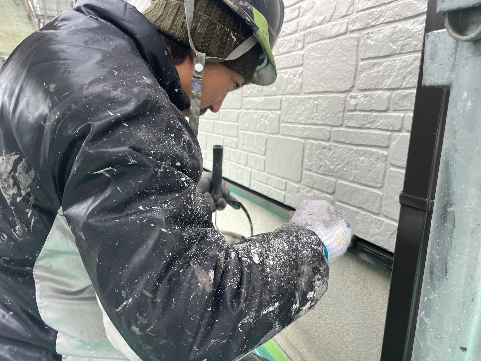 【工事16日目】北九州市小倉南区：匿名希望様　外壁塗装　及び　その他塗装工事