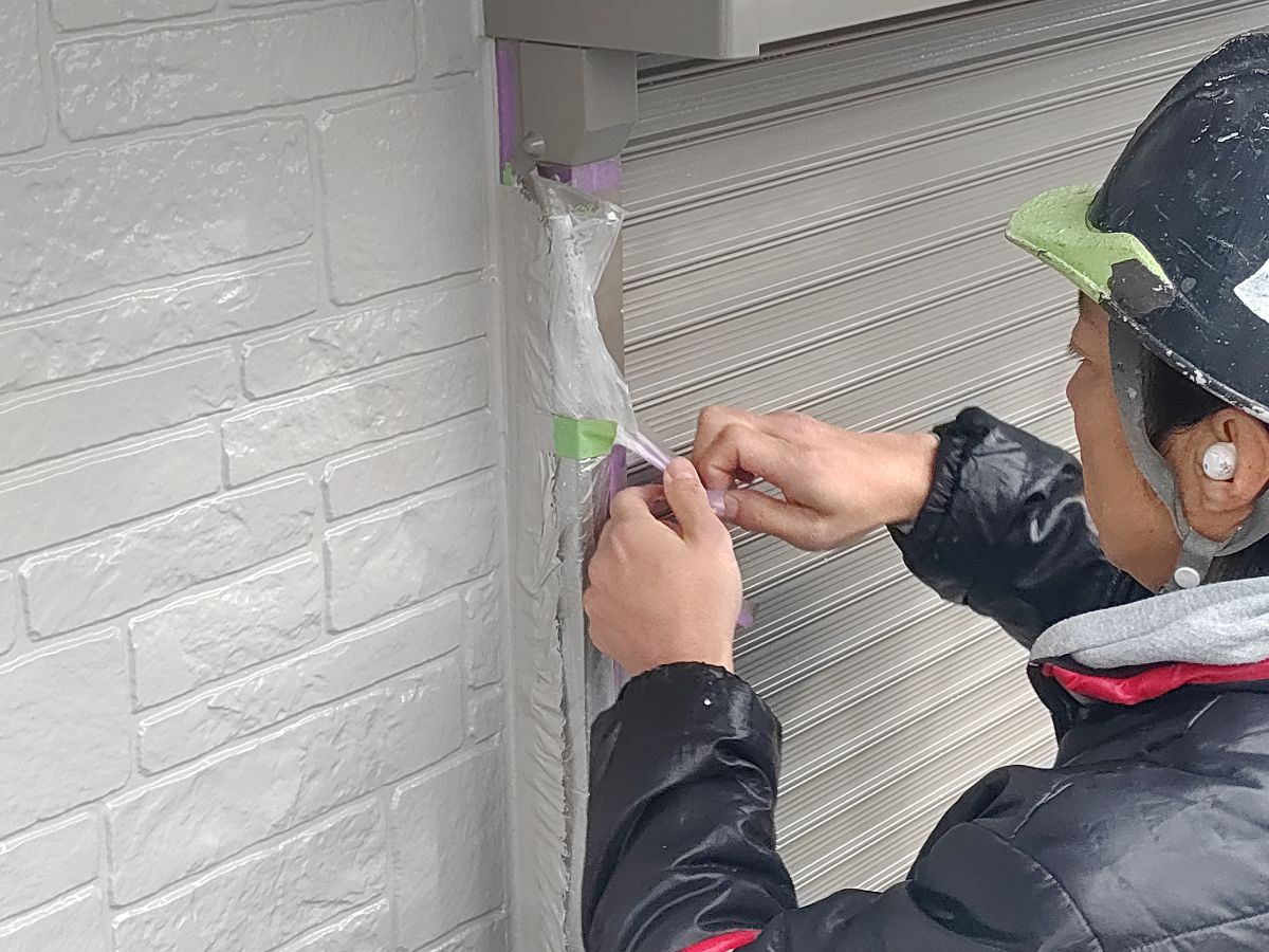 【工事17日目】北九州市小倉南区：匿名希望様　外壁塗装　及び　その他塗装工事