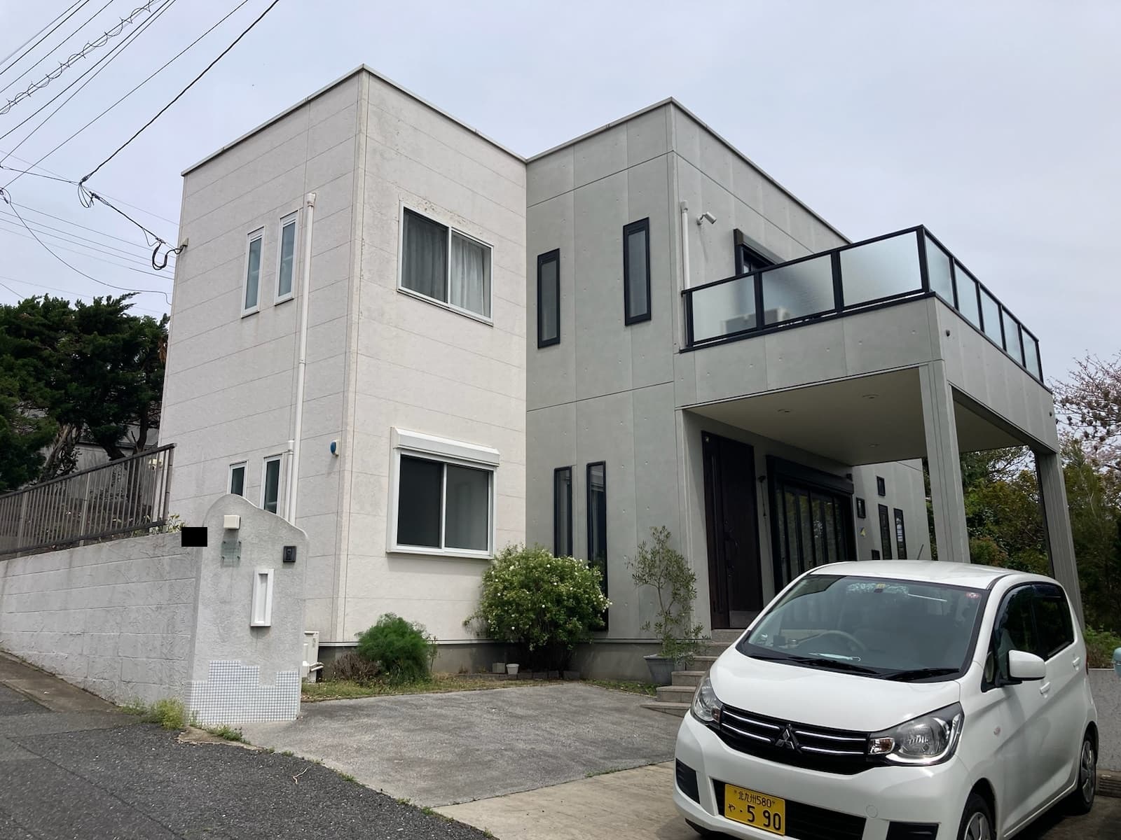 北九州市小倉北区：匿名希望様　外壁塗装及びその他塗装工事