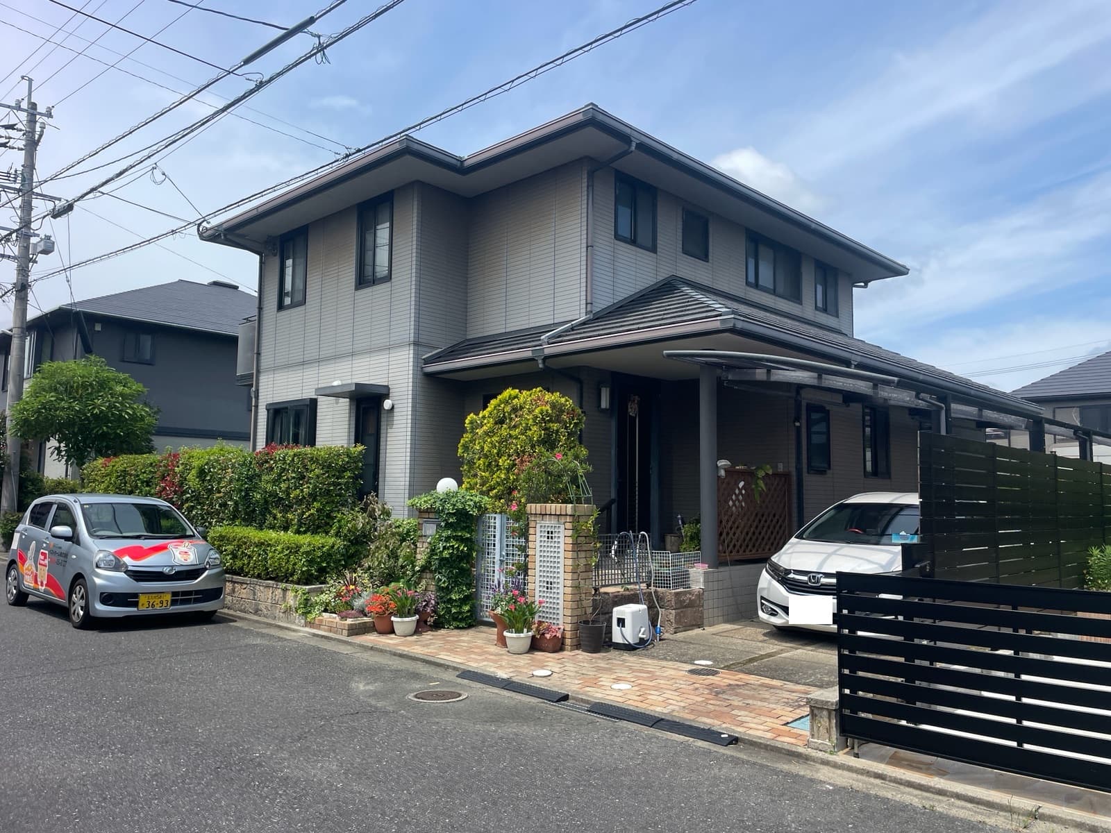 遠賀郡：匿名希望様　外壁塗装及びその他塗装工事