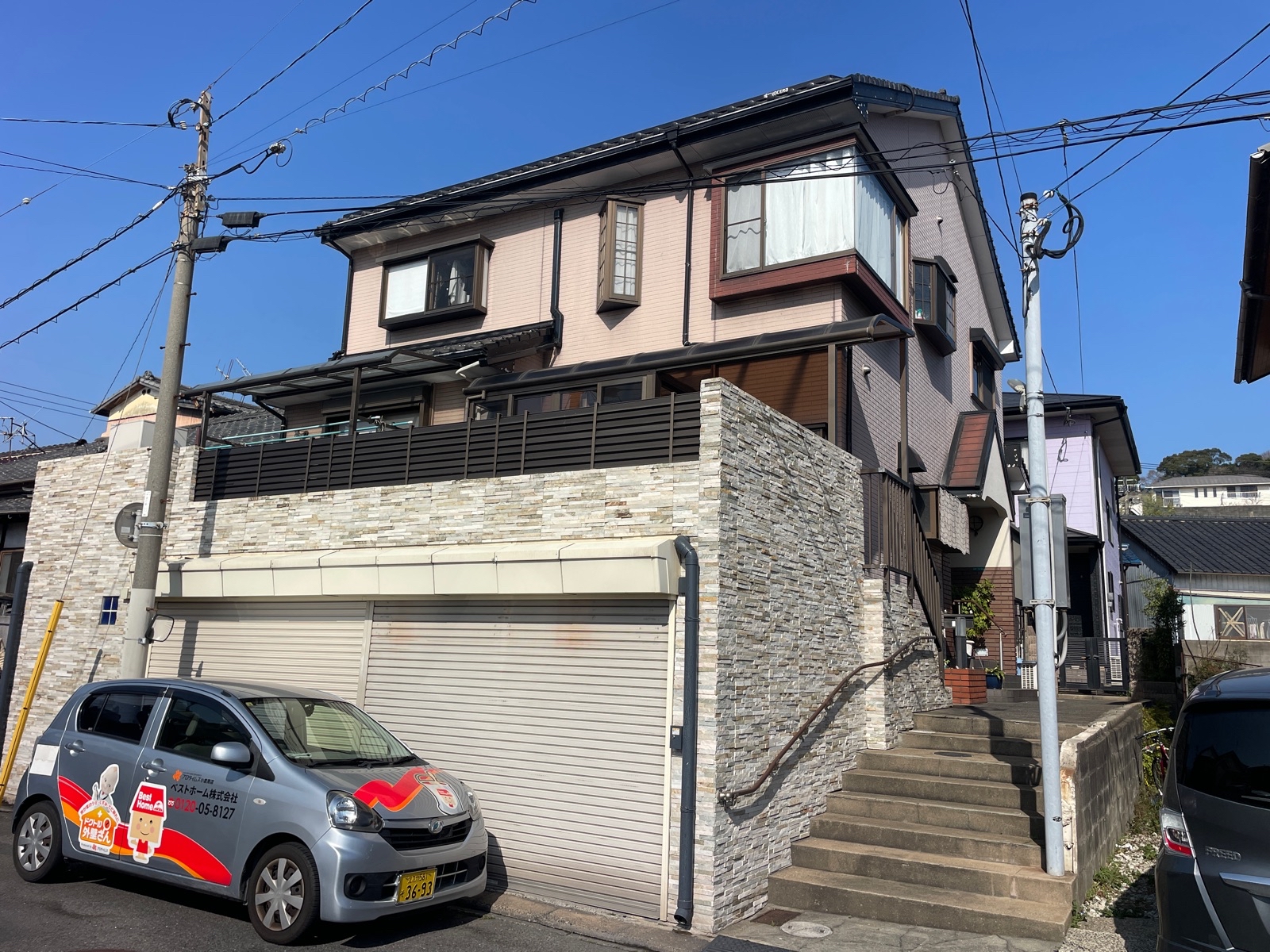 北九州市若松区：匿名様　屋根・外壁及びその他塗装工事