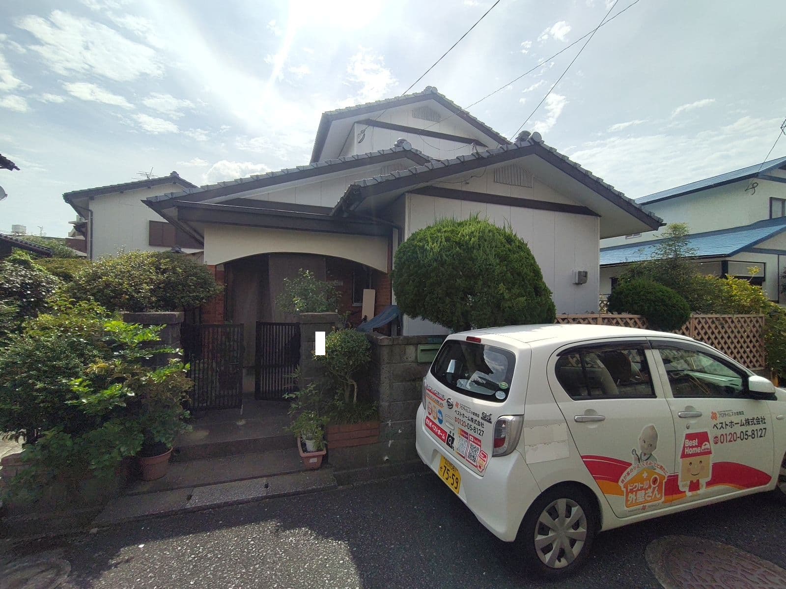 北九州市小倉南区：匿名様　屋根・外壁及びその他塗装工事