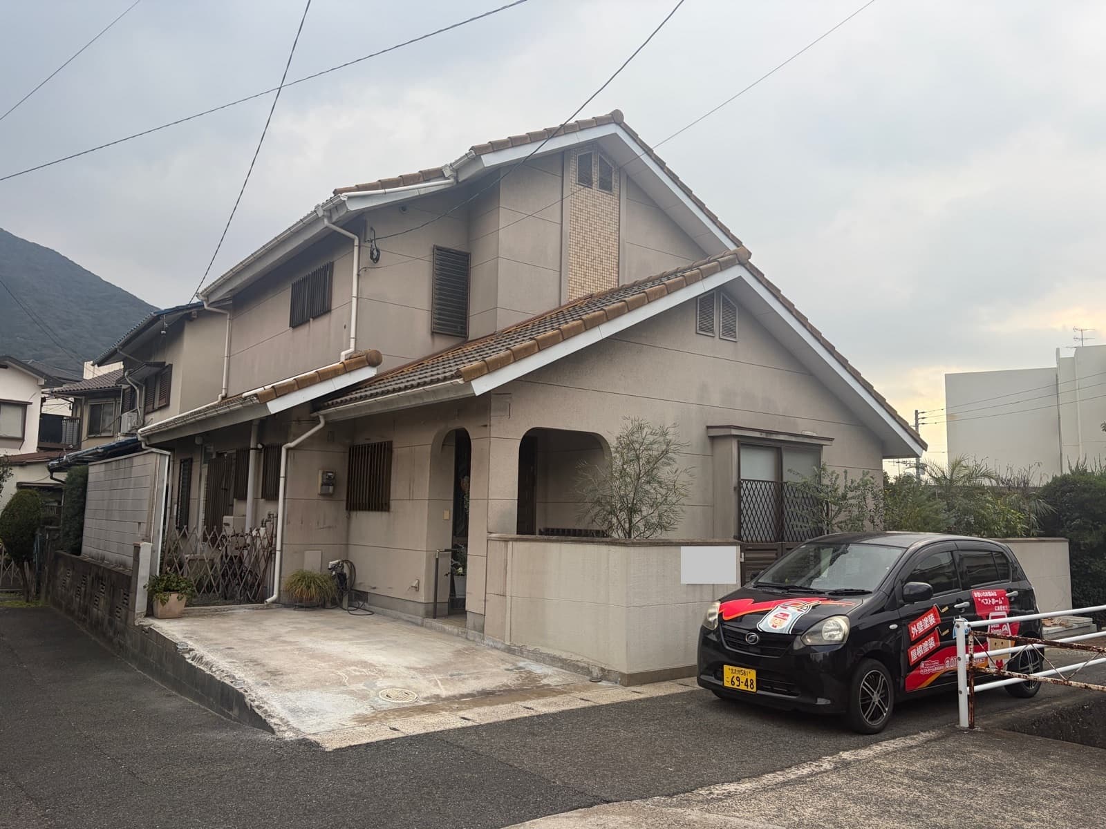 北九州市小倉北区：匿名様　屋根・外壁及びその他塗装・改修工事