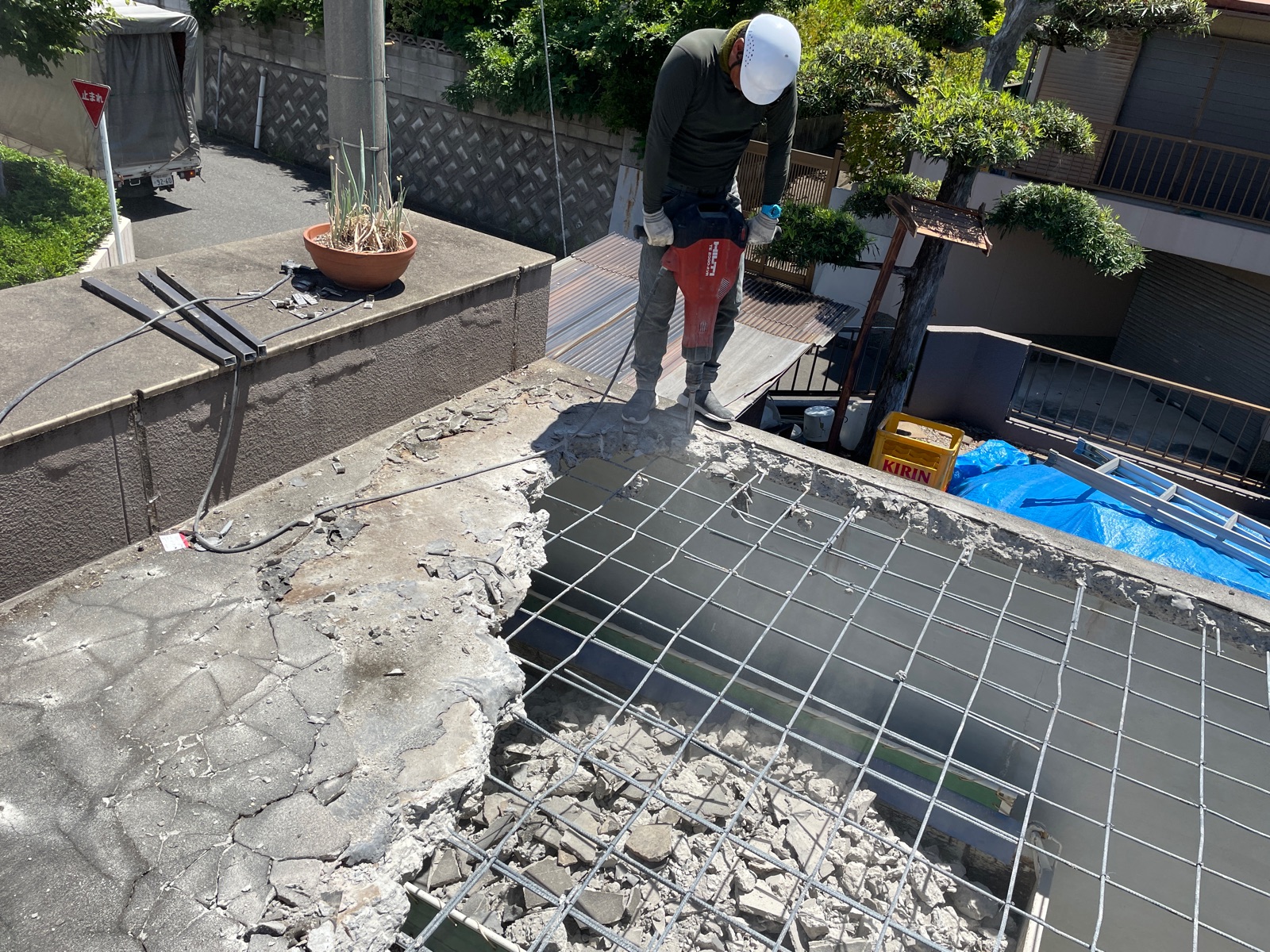 7/20(火)若松区二島にて屋根・外壁塗装工事をさせていただきます！