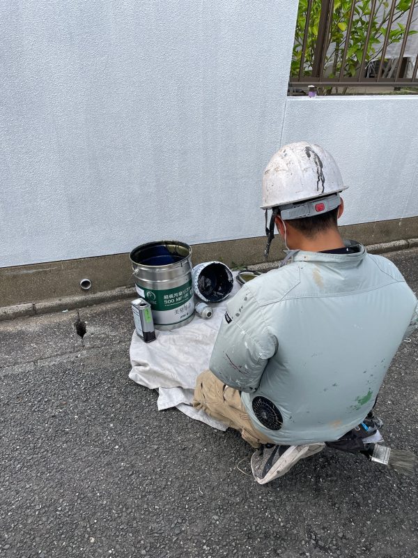 7月22日(木)京都郡苅田町葛川にて屋根・外壁塗装工事をさせて頂いております！