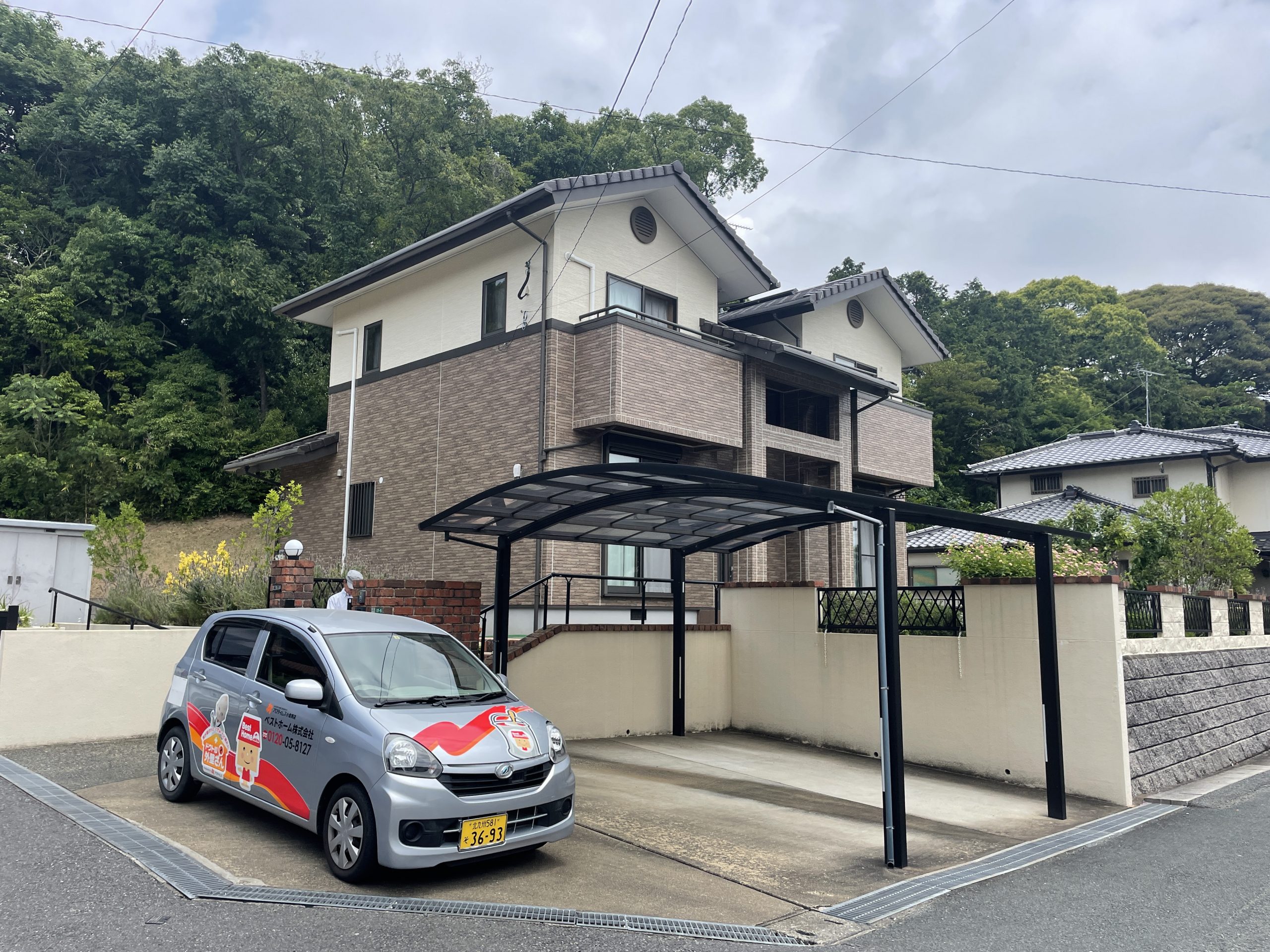 【定期点検】遠賀郡岡垣町にて4年点検をさせて頂きました！