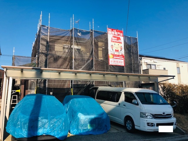 【工事】2月13日(日)行橋市下稗田での外壁塗装工事はお休みとさせて頂いております！