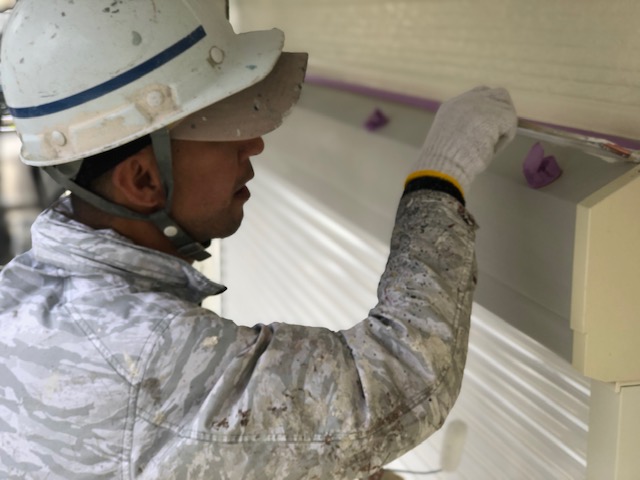 6/28(日)福岡市西区にて屋根・外壁塗装工事をさせて頂いてます！